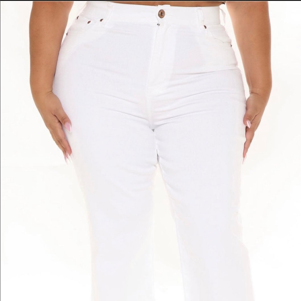 Fashion Nova White Jeans